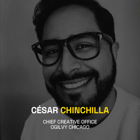 César Chinchilla, CCO Ogilvy Chicago, es una de las profesoras del curso de Creatividad de Inside!